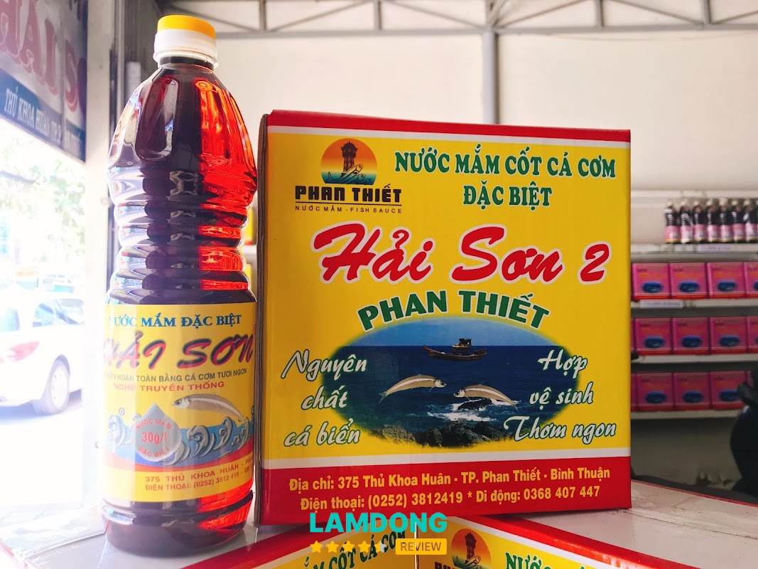 Hải Sơn – nước mắm cá cơm nguyên chất