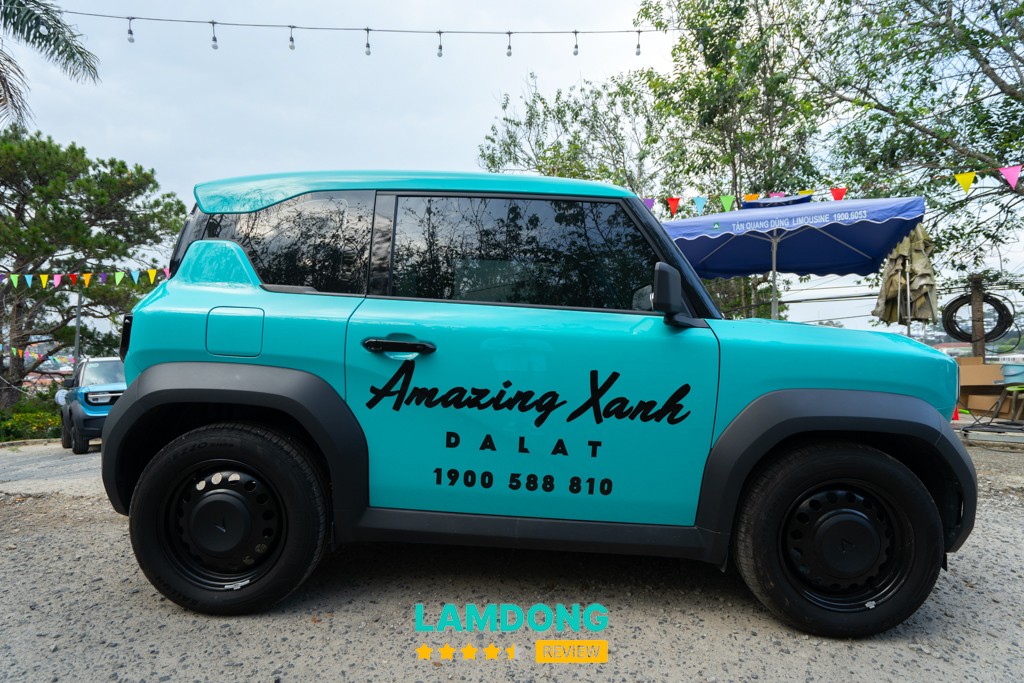 Xe điện tự lái Amazing Xanh