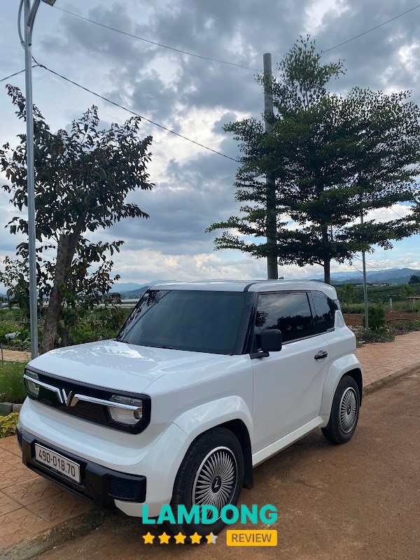 Thuê VF3 Đà Lạt xe sạch