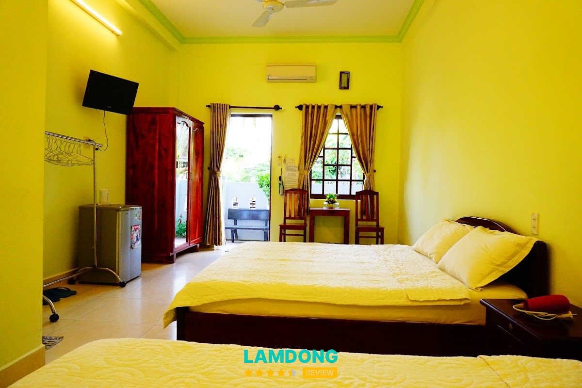 Cat Tien Guesthouse – phòng nghỉ thoáng