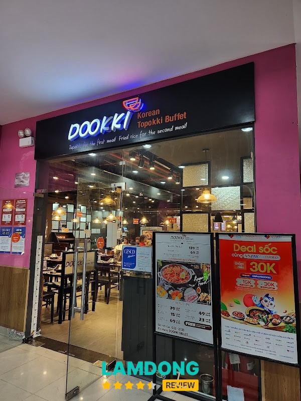 Dookki Buffet Topokki Đà Lạt – Quảng trường Lâm Viên