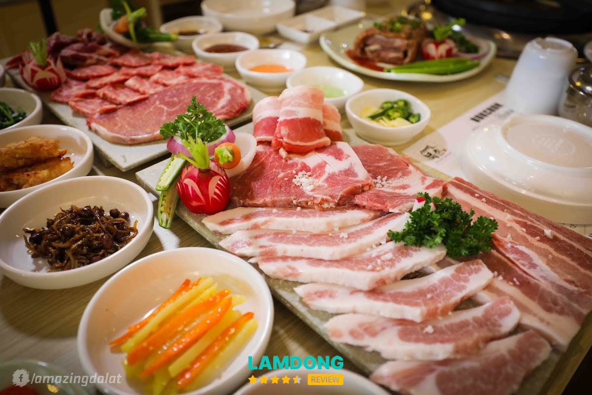 Bukchon Korean Restaurant Đà Lạt – banchan chuẩn vị