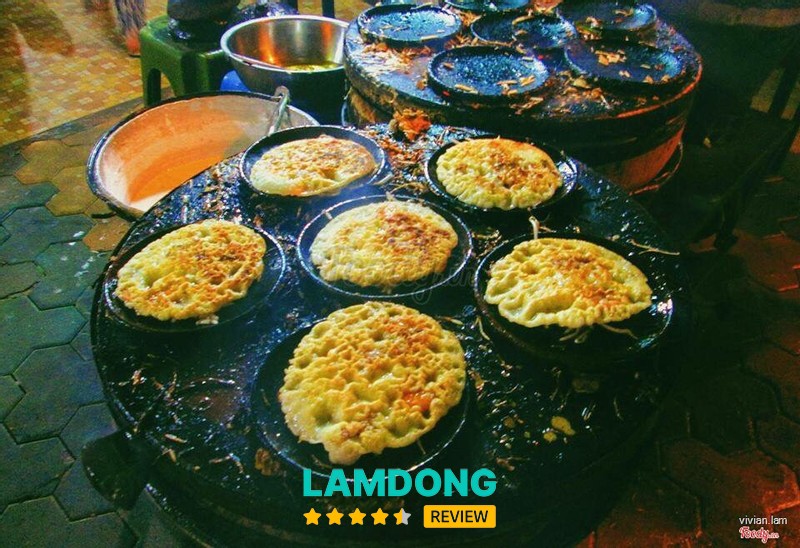Bánh Xèo bánh căn cây phượng – món bánh căn