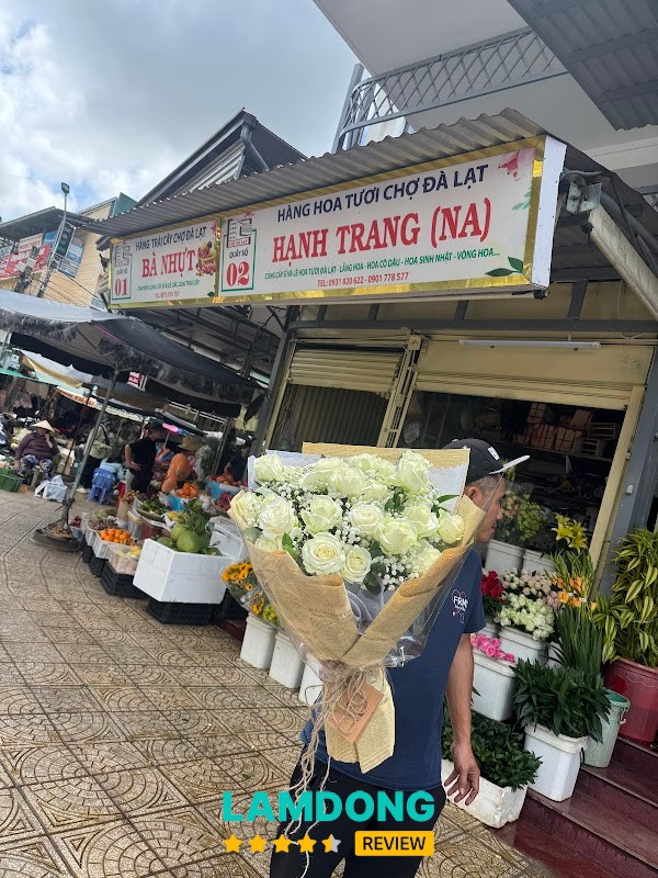 Shop Hoa Tươi Hạnh Trang Đà Lạt – Chợ Đà Lạt, Khu A/Quầy 02
