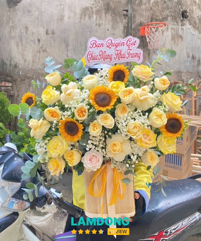 Hoarosa Chợ Đà Lạt – hoa tươi đẹp