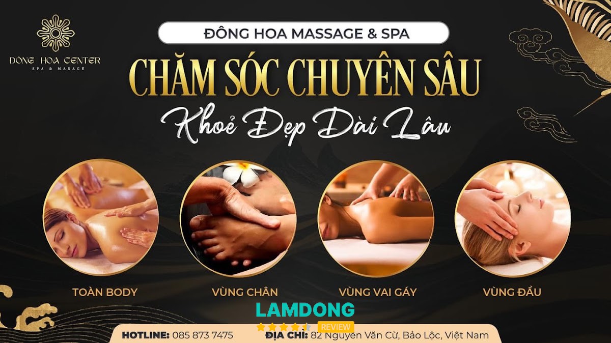 ĐÔNG HOA SPA & MASSAGE – 82 Nguyễn Văn Cừ