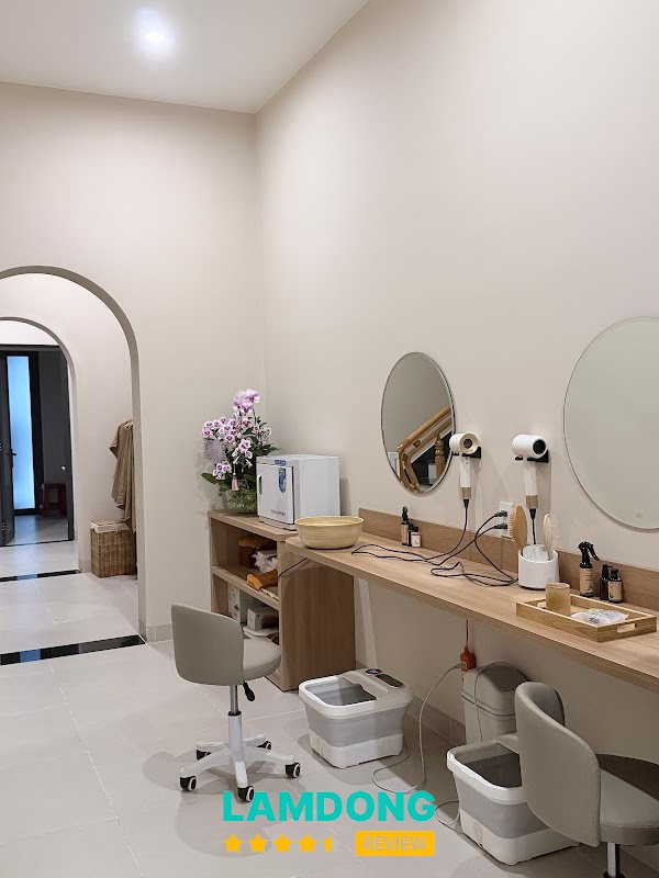Sen Spa Bảo Lộc – không gian màu hồng pastel