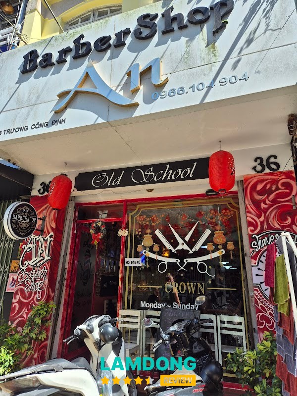 An Barber Shop – dịch vụ cắt tóc nam Đà Lạt
