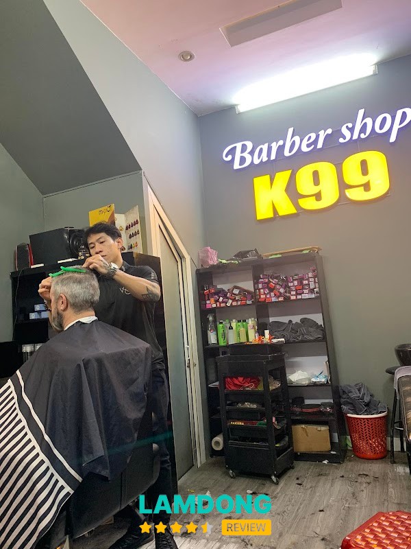 K99 BARBER SHOP – không gian barber