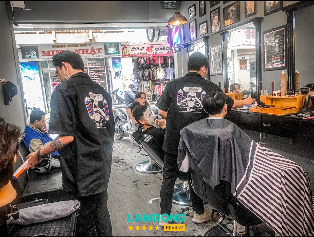 K99 BARBER SHOP – dịch vụ cắt tóc nam