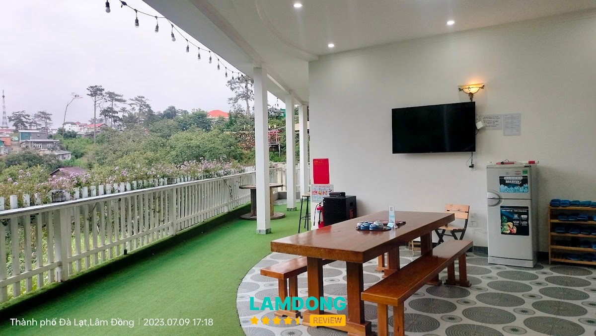 Hà My Villa Dalat – view thành phố