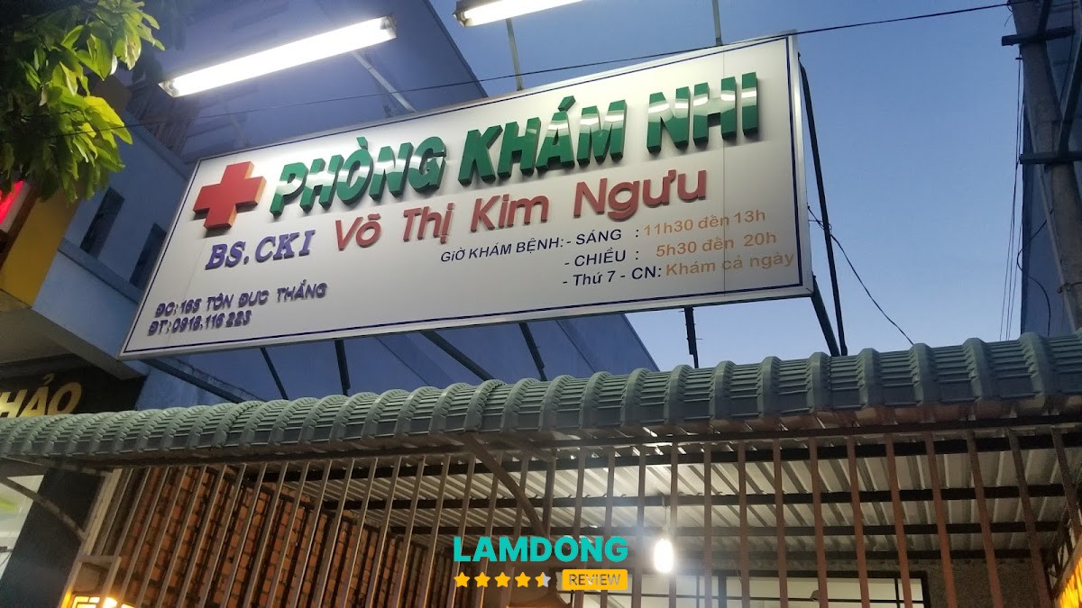 Phòng Khám Nhi - Bs Võ Thị Kim Ngưu – 165 Tôn Đức Thắng, Phú Thủy