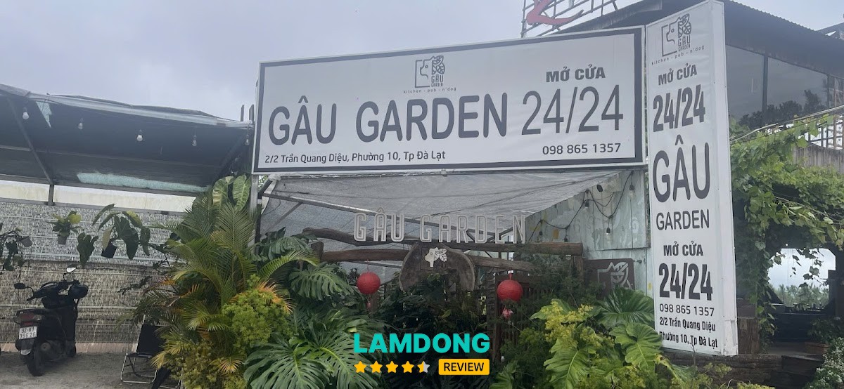 Cafe 24h GâuGarden Đà Lạt