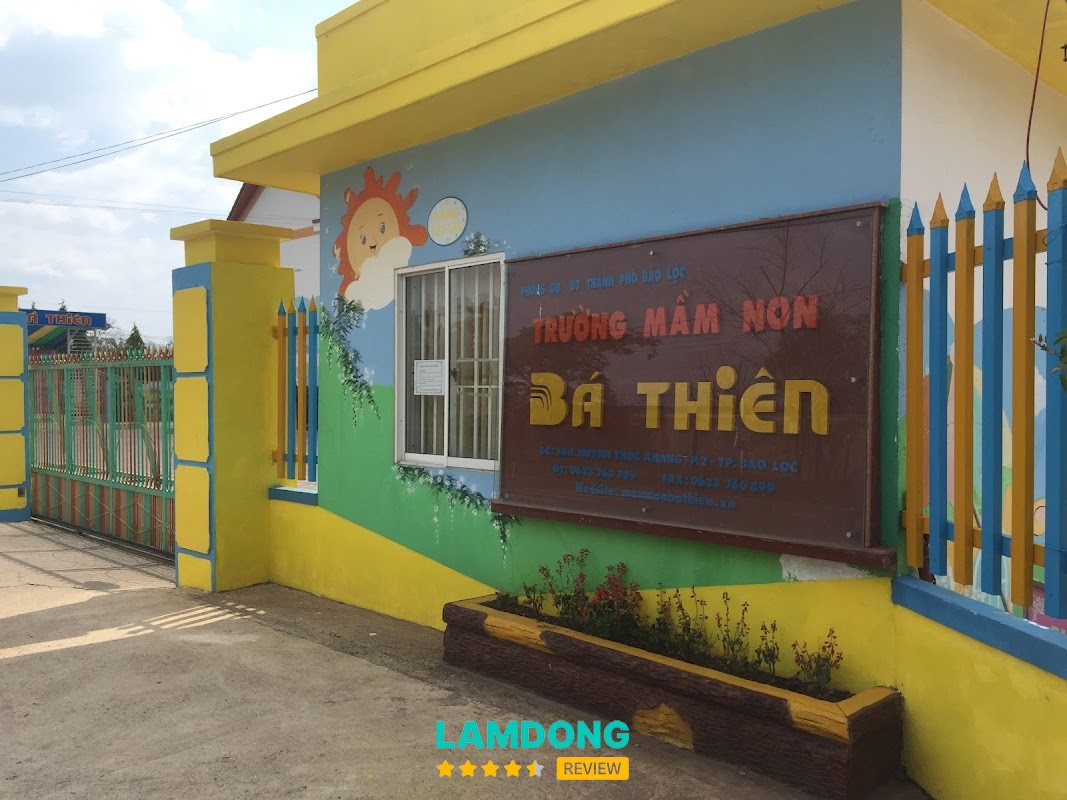 Trường Mầm Non Tư Thục Bá Thiên – khuôn viên