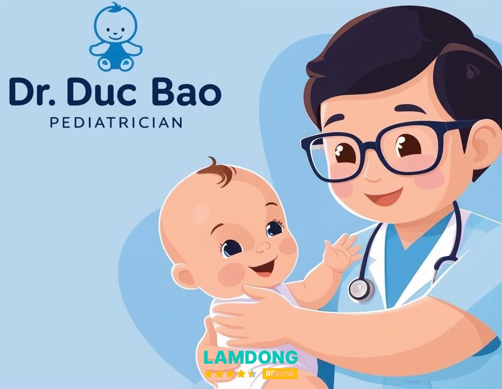 Phòng khám nhi - Bs. Đức Bảo – khu vực phòng khám