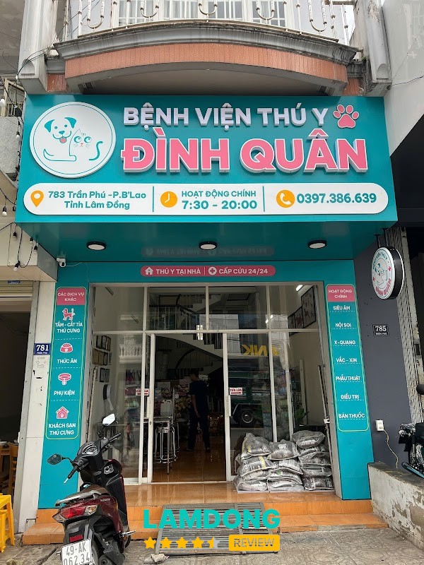 Bệnh Viện Thú Y Đình Quân - Bảo Lộc – 783 Trần Phú