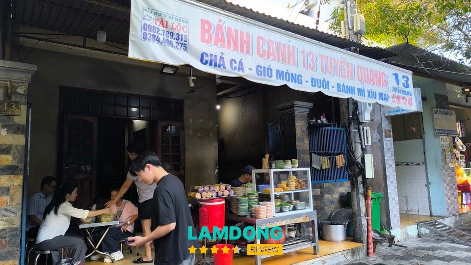 Bánh canh 13 Tuyên Quang tại Phan Thiết