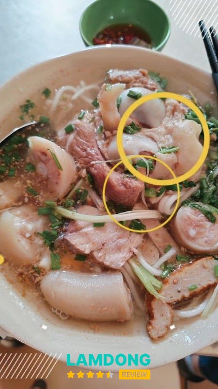 Tô bánh canh chả cá 13 Tuyên Quang