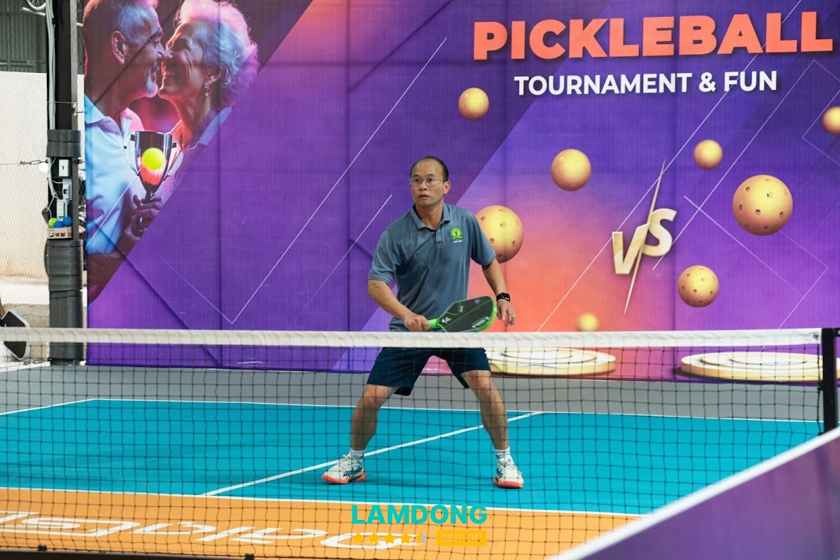 Đà Lạt Sport Pickleball mặt sân đẹp