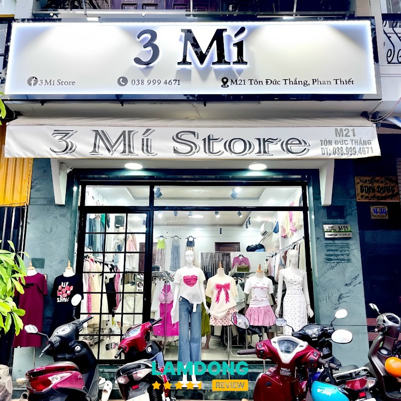 3 Mí Store – quần áo nữ trẻ trung