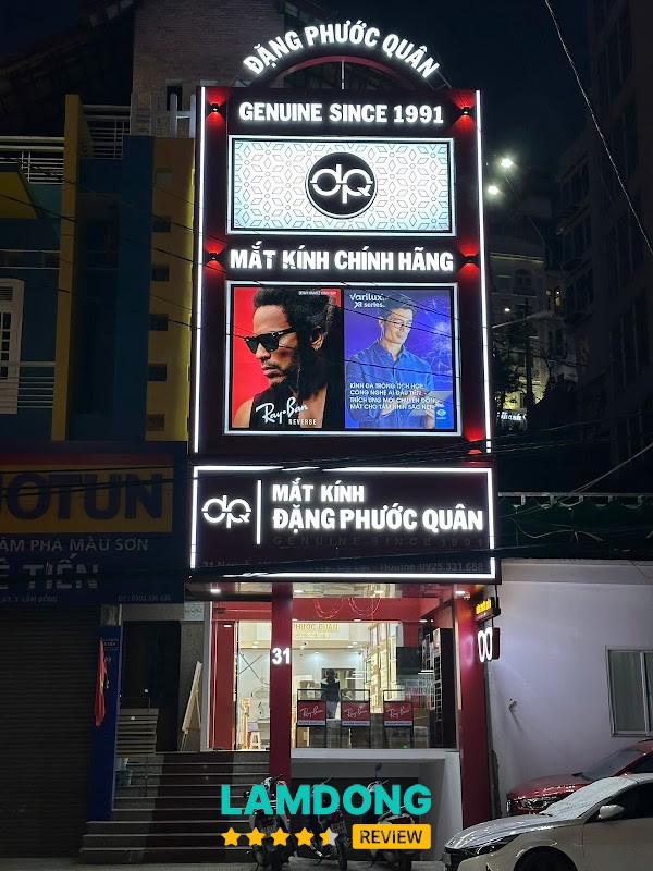 Mắt Kính Đặng Phước Quân – showroom kính