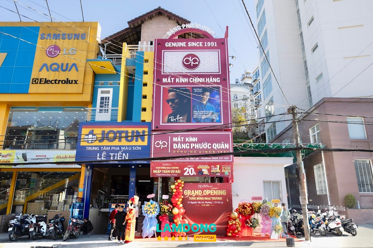 Mắt Kính Đặng Phước Quân – gọng kính và tư vấn