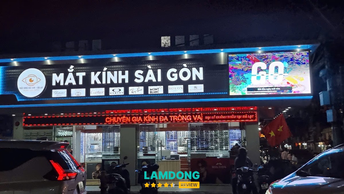 Mắt Kính Sài Gòn Đà Lạt – khu chọn kính