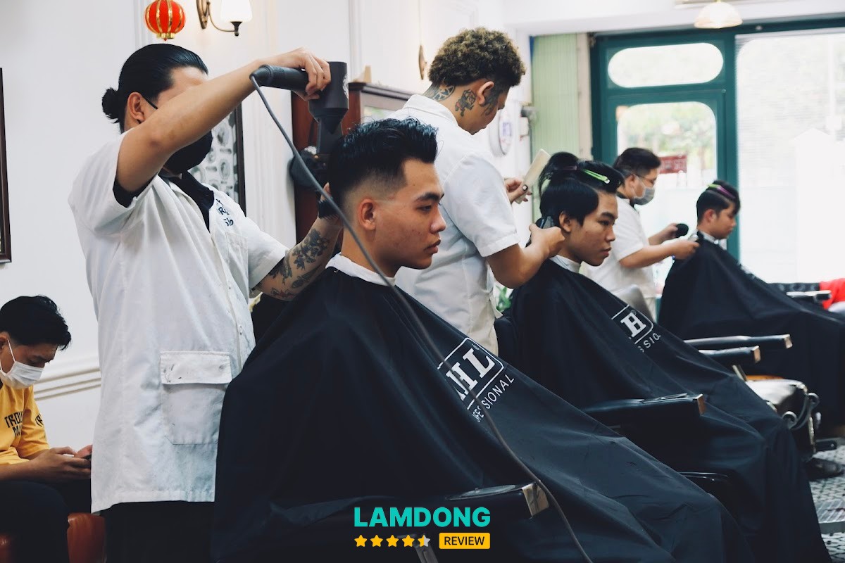 N'Black BarberShop – không gian barber