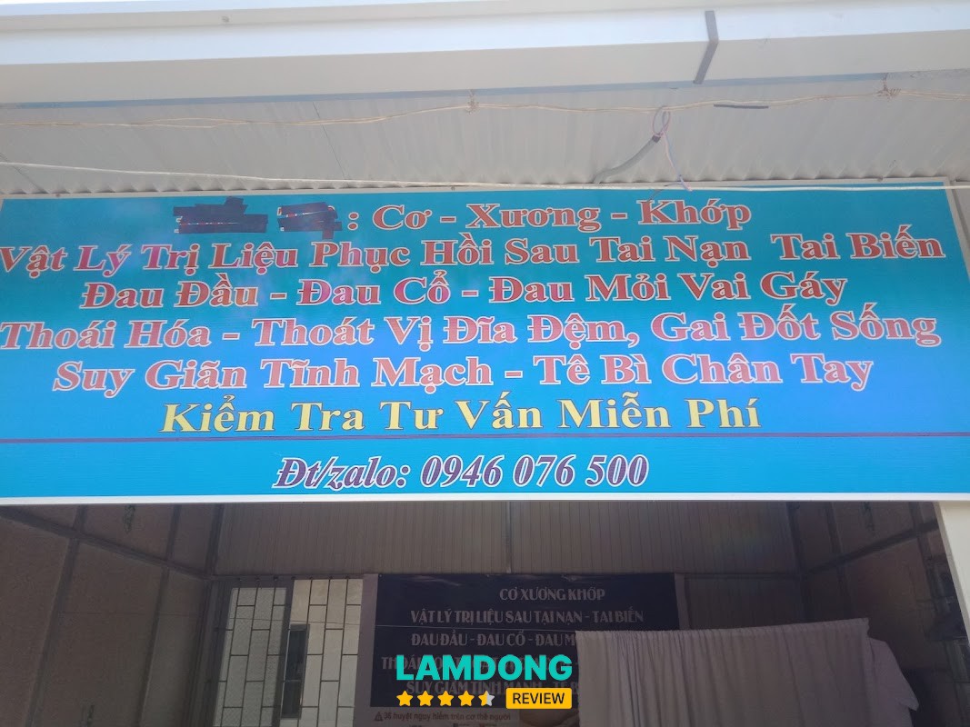 Phòng khám Cơ Xương Khớp - Vật Lí Trị Liệu Đà Lạt – 41 Đường Vạn Kiếp