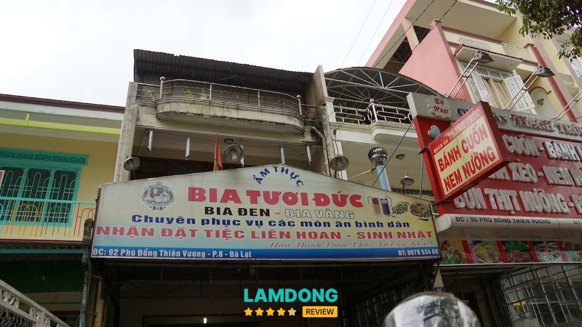 Ẩm Thực BIA TƯƠI ĐỨC 92 Phù Đổng