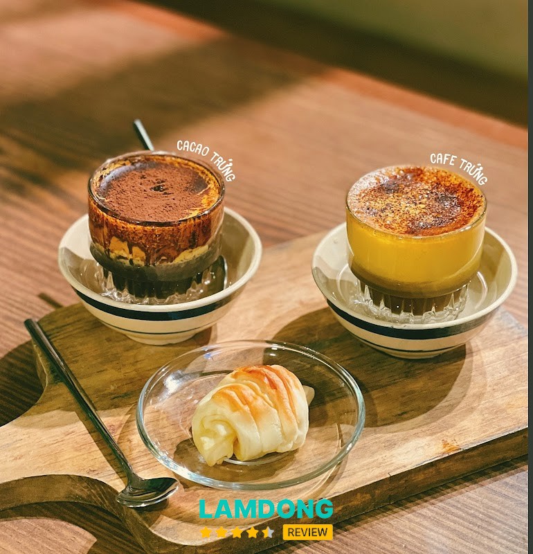 Tiệm Cà Phê Trứng Cô Ba – không gian retro Đà Lạt