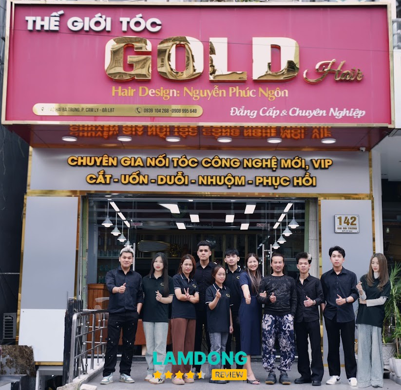 Thế Giới Tóc Gold - Nối Tóc Đẹp Đà Lạt – 142 Hai Bà Trưng, Cam Ly - Đà Lạt