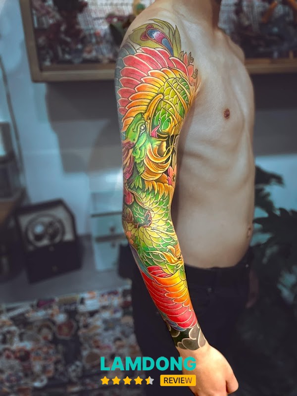 Tiệm xăm Swallow Ink Tattoo – không gian studio