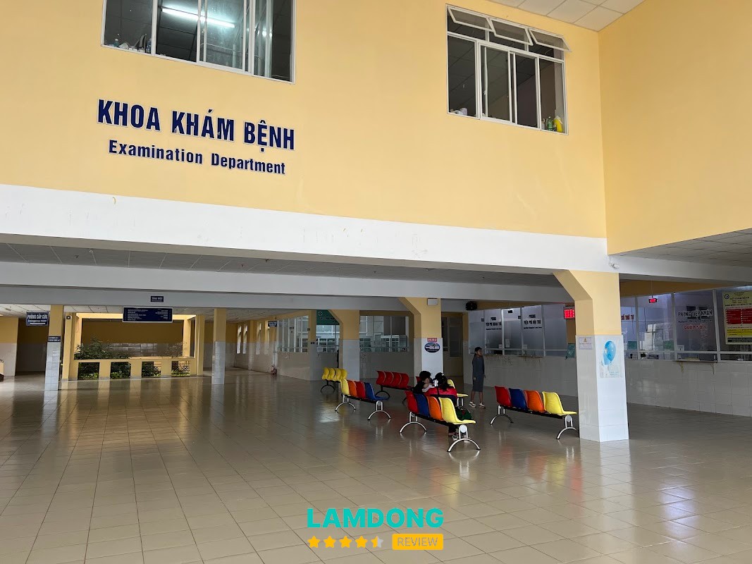 Không gian Bệnh viện Sản Nhi tỉnh Lâm Đồng