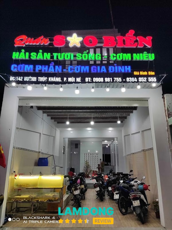 Quán ăn Hải Sản Sao Biển
