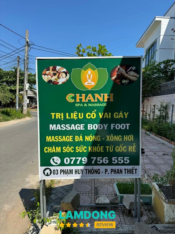 Chanh Spa – massage body và xông hơi
