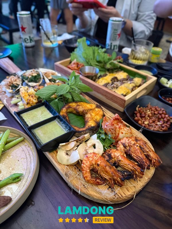 Marché Đà Lạt món nhậu và bia