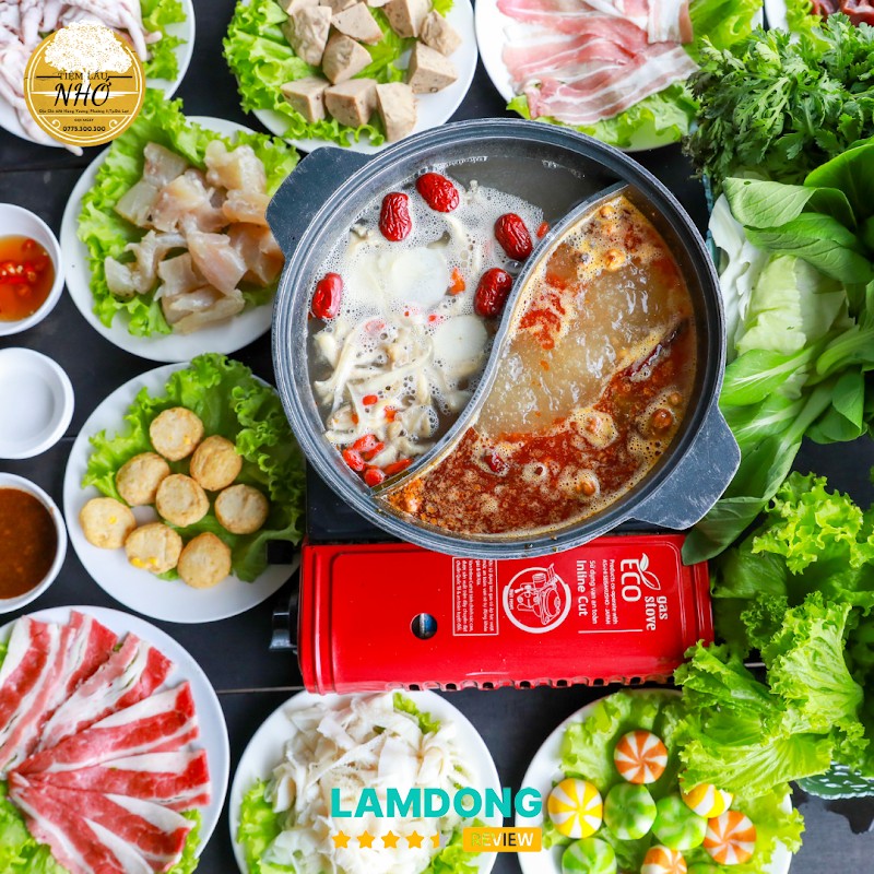 TIỆM LẨU NHỚ – lẩu nướng view thung lũng