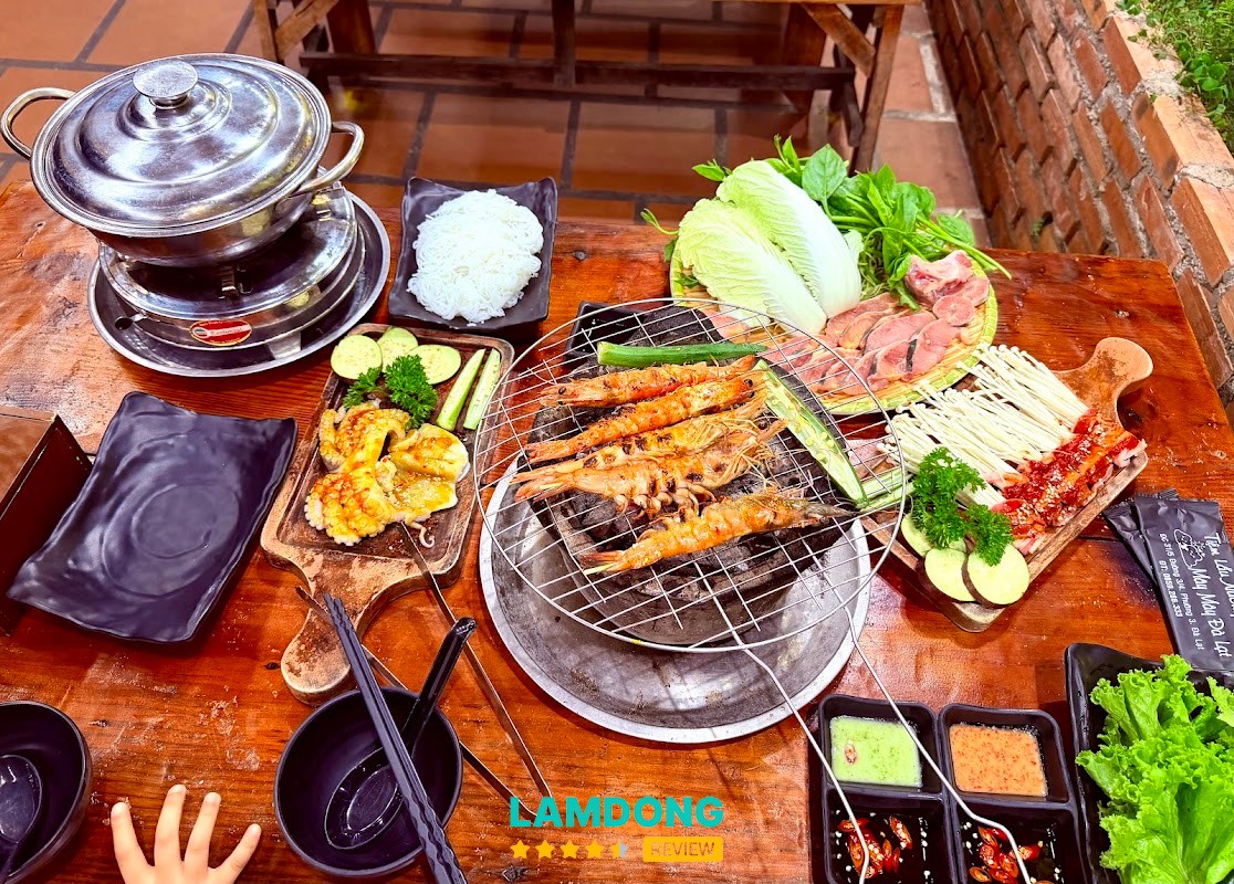 Tiệm lẩu nướng Mây Mây – quán lẩu Đà Lạt ngon