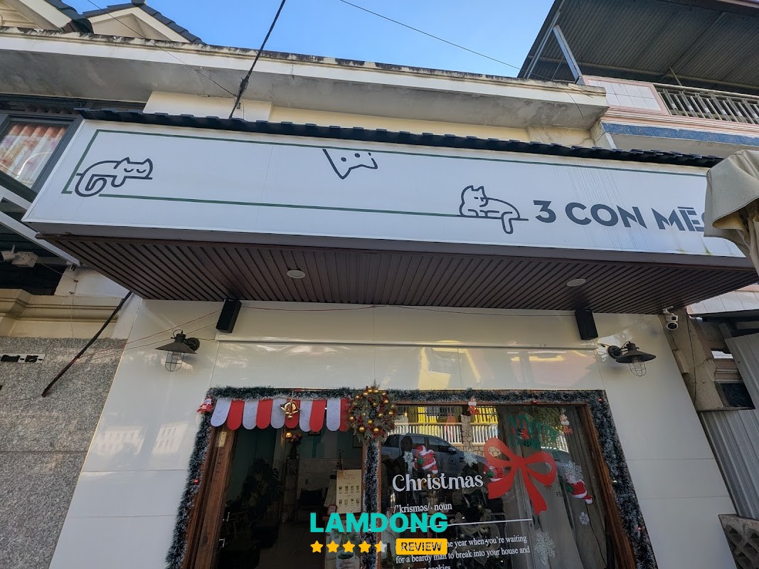 3 Con Mèo Coffee Matcha Đà Lạt