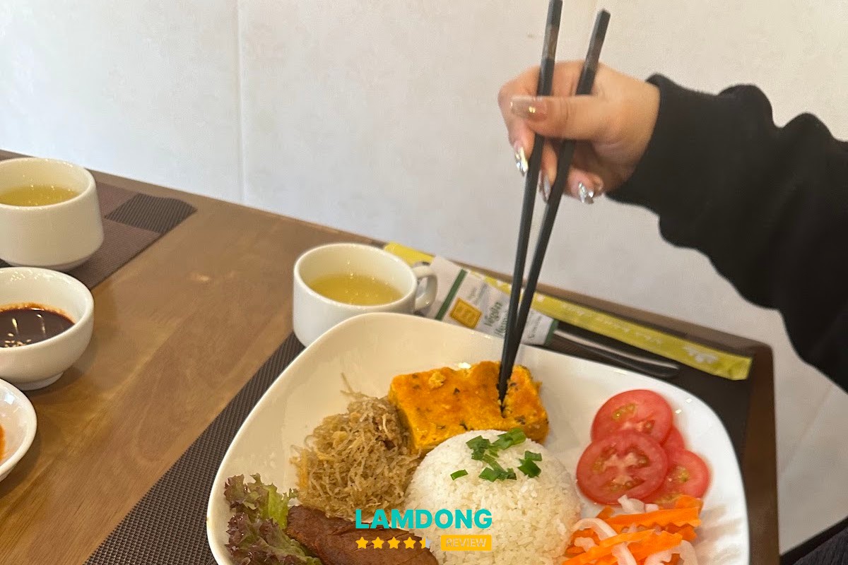 Không gian Vegan Heaven Đà Lạt