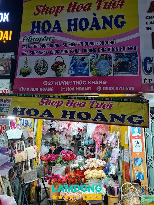 Shop hoa Đak Nông – 40 Quang Trung, Nam Gia Nghĩa