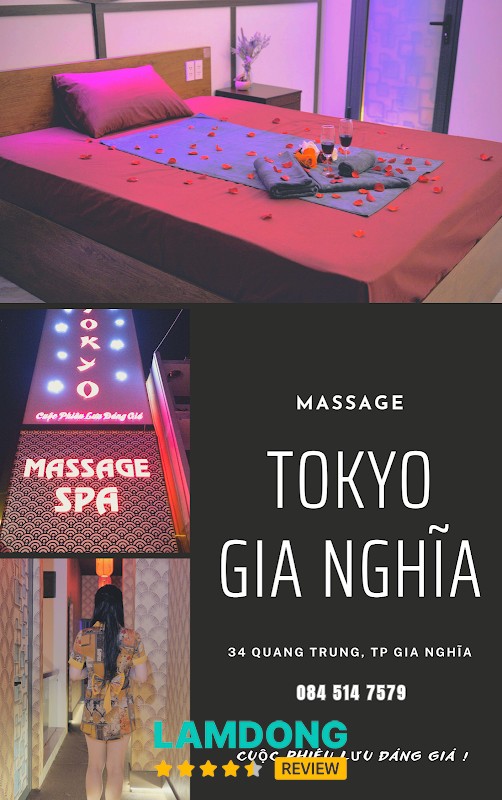 Massage Tokyo Gia Nghĩa – phòng massage
