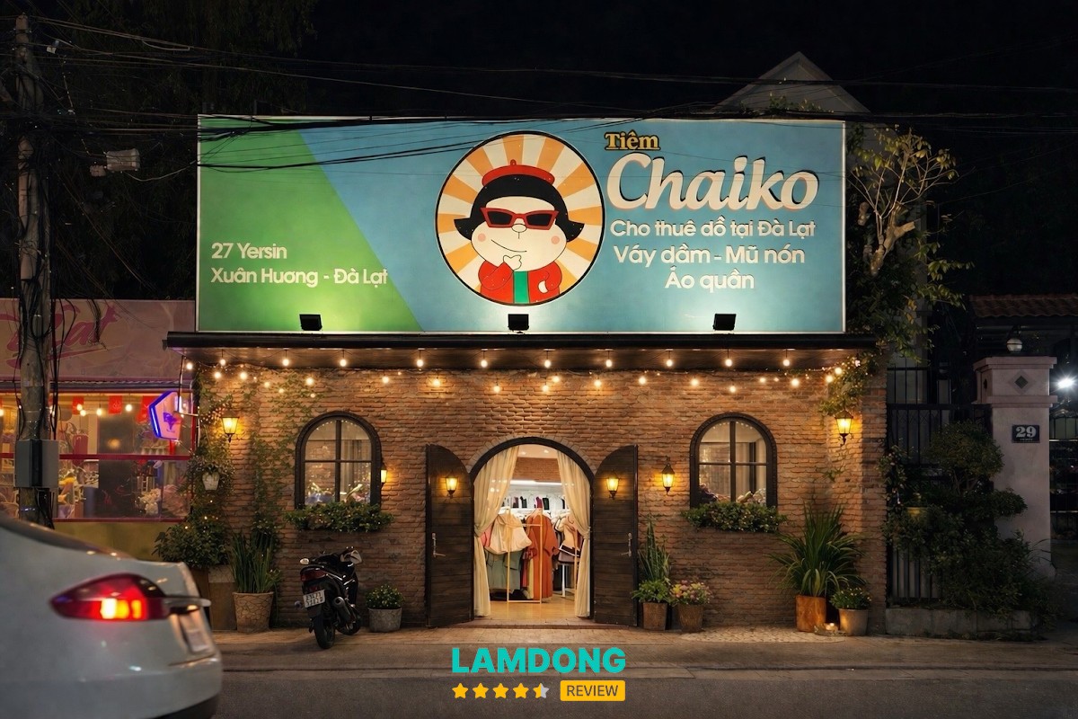 Tiệm Chaiko Đà Lạt – Yersin
