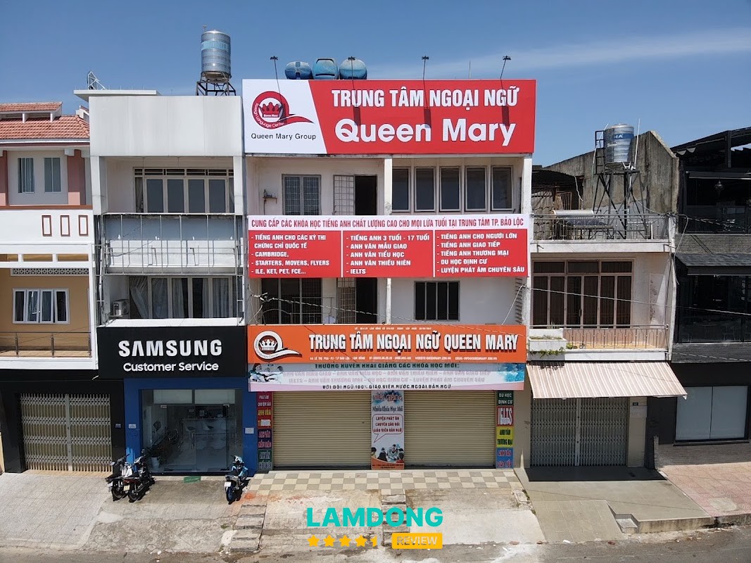Trung tâm ngoai ngữ Queen Mary – 44-46 Lê Thị Pha, 1 Bảo Lộc