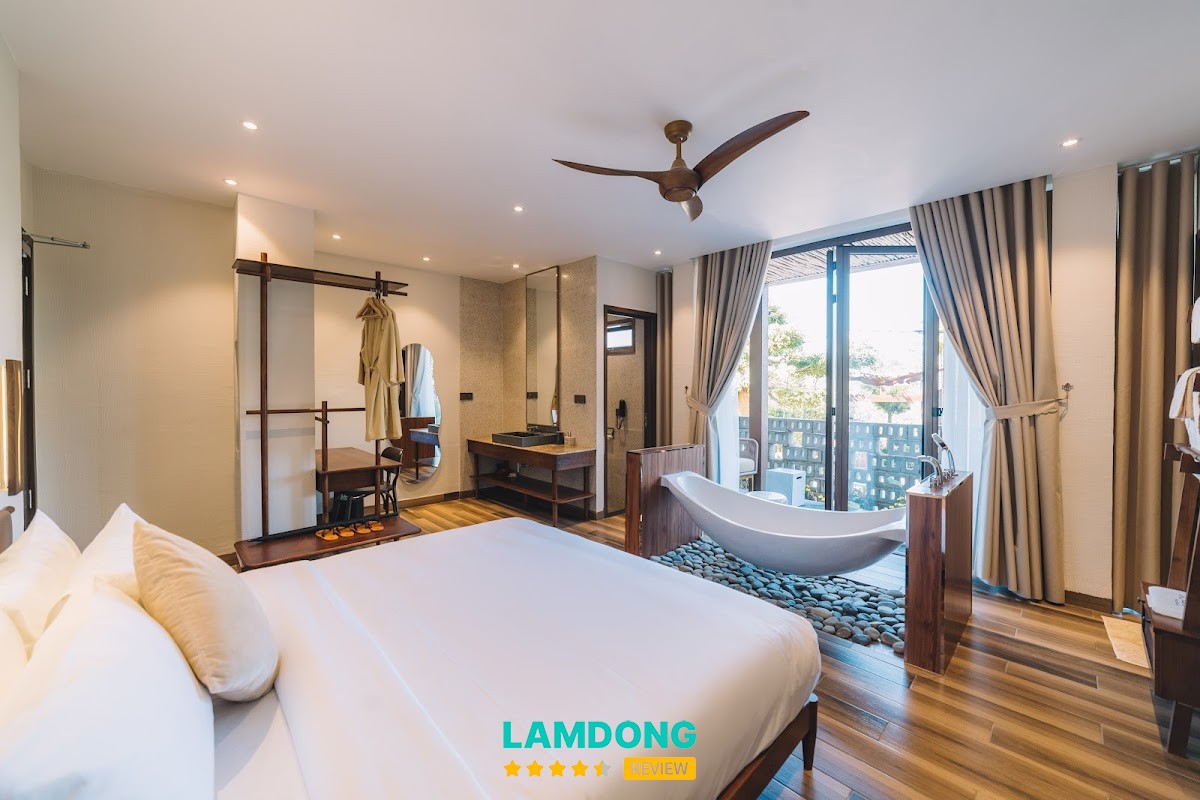 Zen Valley Đà Lạt – bungalow view núi