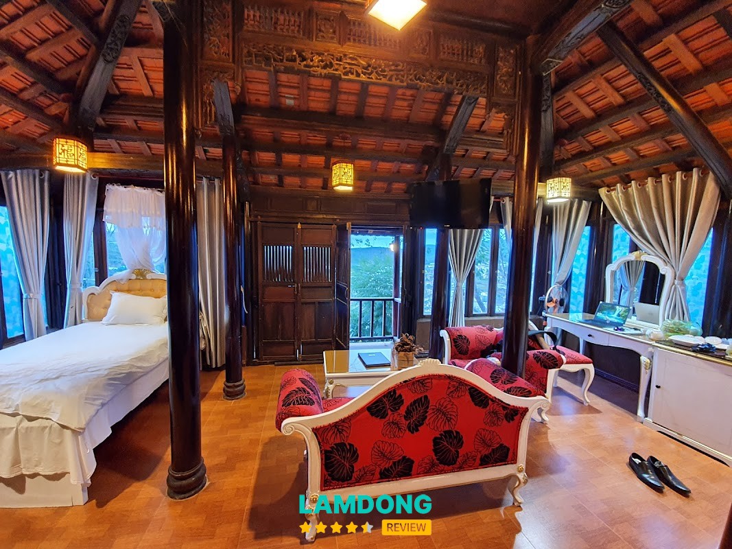 Osaka Dalat bungalow – view thành phố
