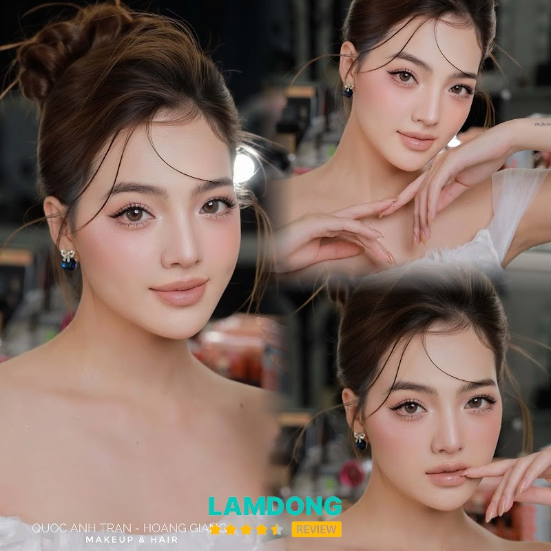 Quoc Anh Tran Make Up Academy – makeup cô dâu