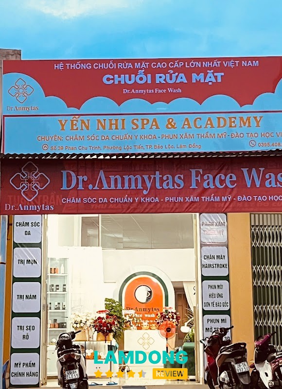Yến Nhi Spa Phun Xăm Thẩm Mỹ – 39 Đường Phan Chu Trinh, 3 Bảo Lộc