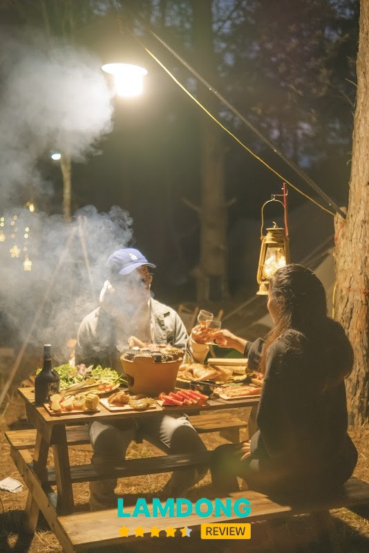 Lux Camp Đà Lạt hoạt động dã ngoại